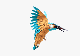 Illustration for article titled These lovely paper birds will make you feel at peace with the world